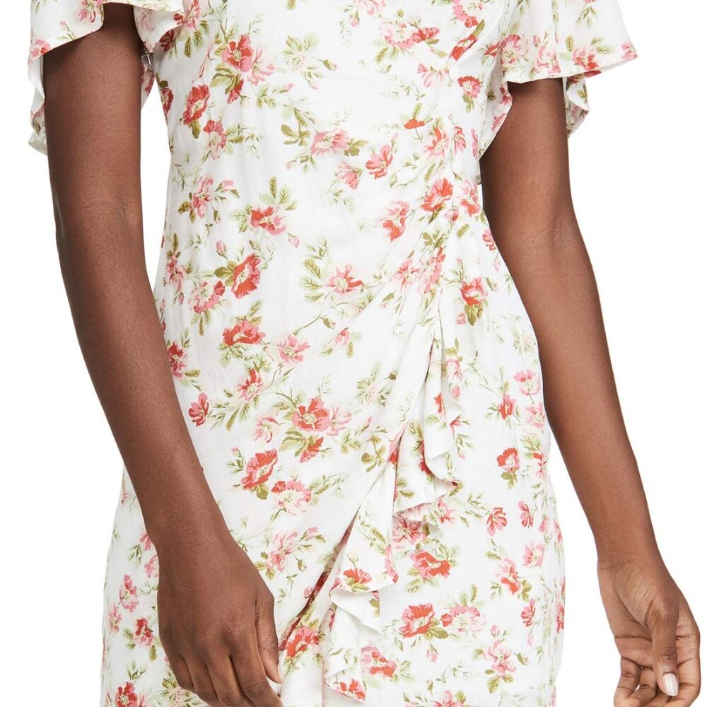 MINKPINK Medium Women's Uncharted Heart Mini Dress, Multi Color NWT